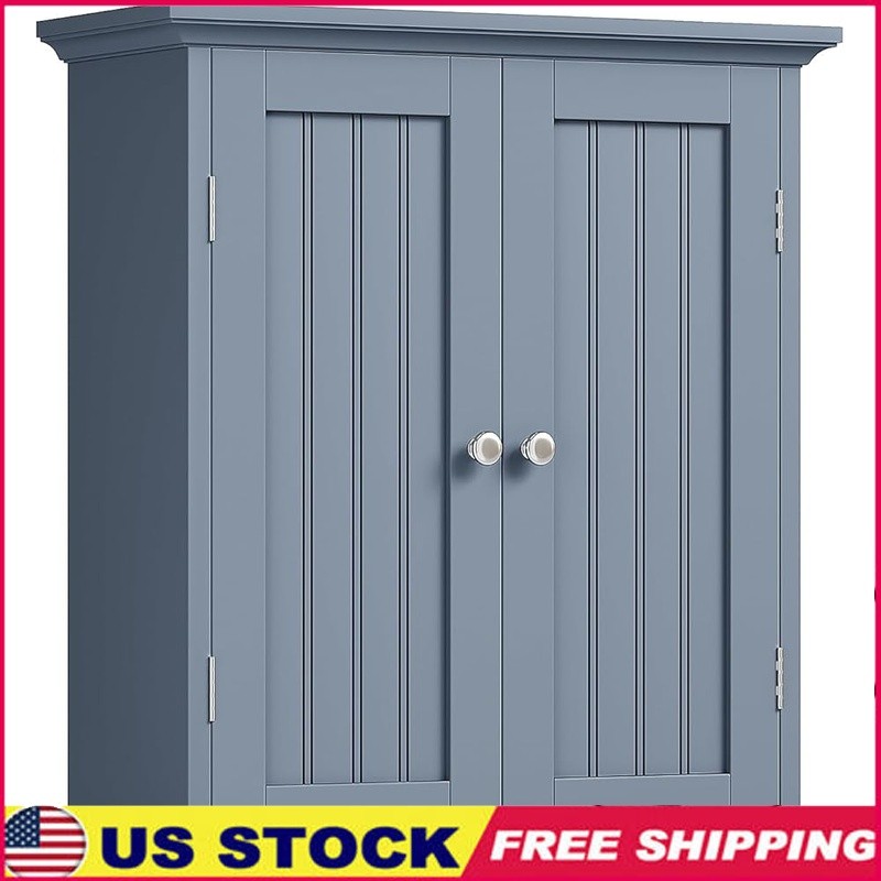 Wall Mounted Medicine Cabinet W/ Adjustable Shelves Sturdy Storage Solution New