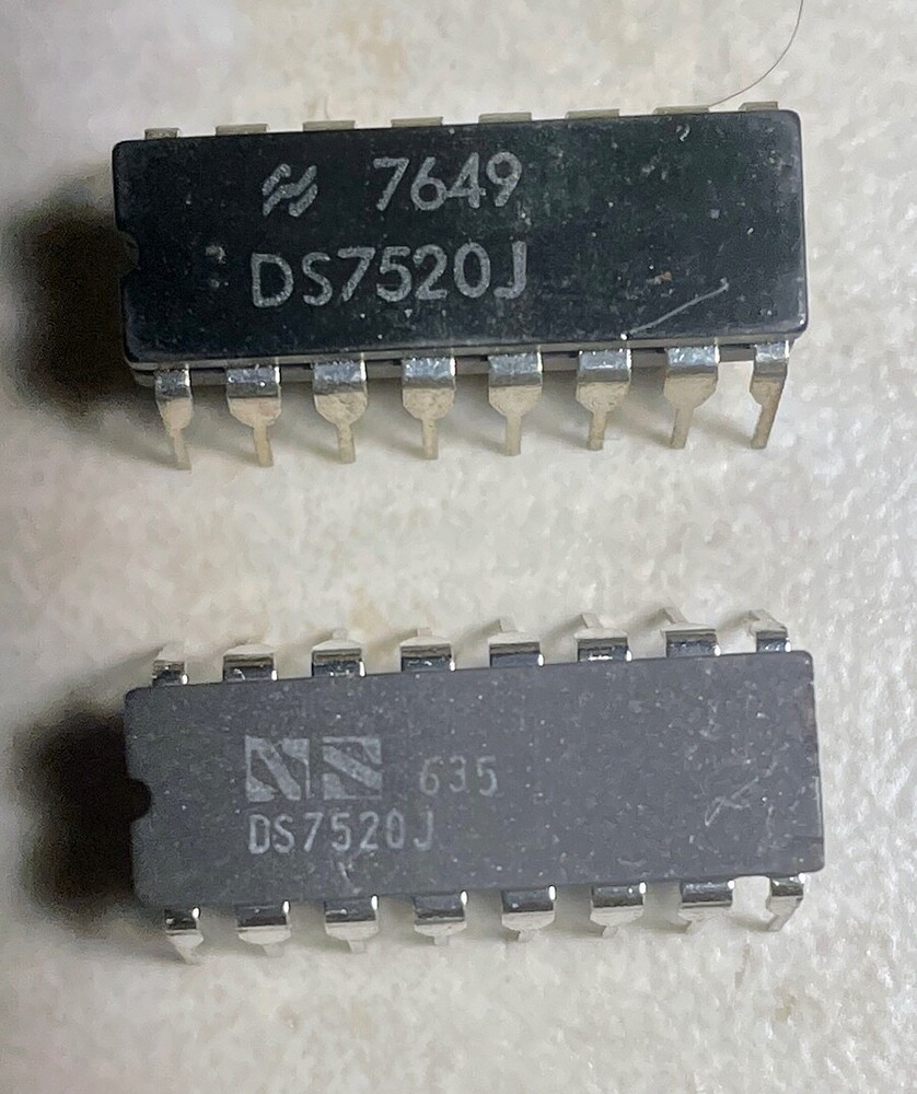 National DS7520J Dual Core Memory Sense Amplifier - NOS