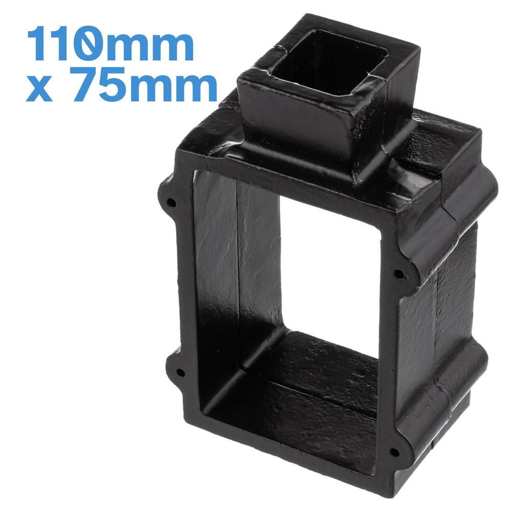 110mm x 75mm x 62mm Rectangular Traditional Sand Cast Casting Flask Mould Funnel