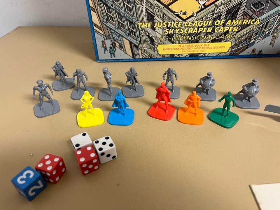 Super Powers Justice League Skyscraper Caper Game, 98% Complete
