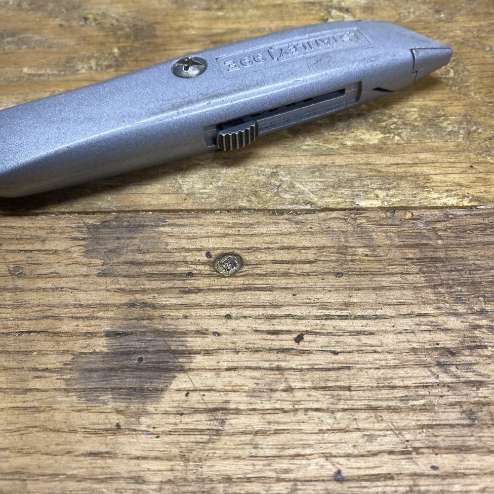 Stanley Knife with Retractable Blade Silver 99E