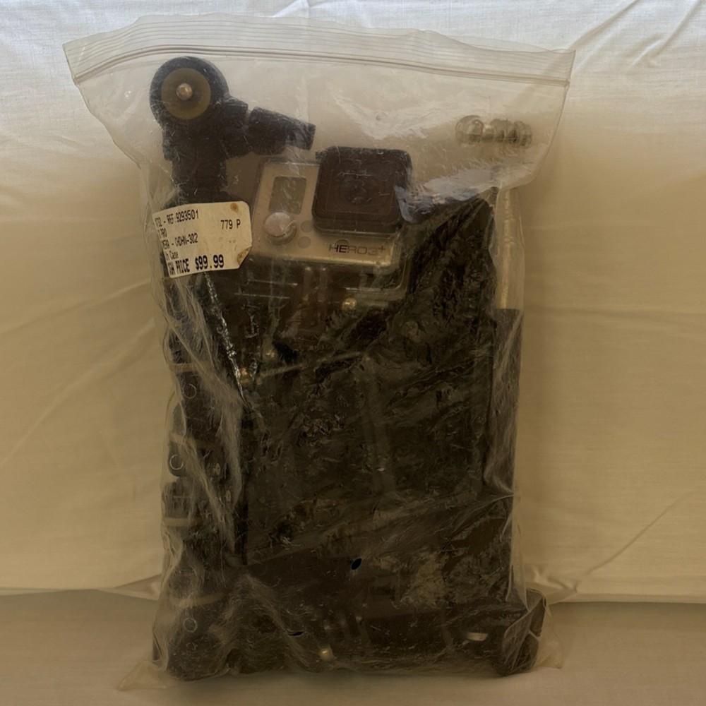 GoPro HERO3+ Camera, Mounts, Tripod, Straps, microSD Card Accessory Bundle