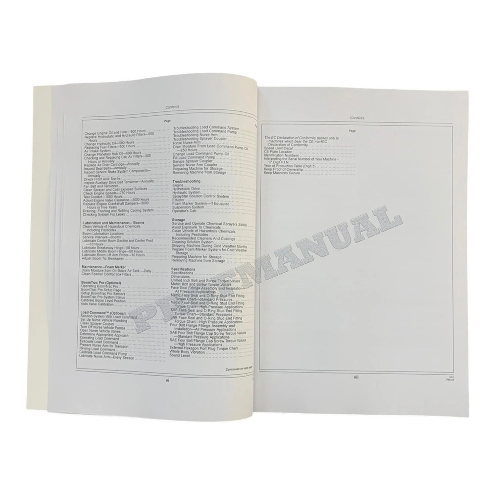 JOHN DEERE 4940 SPRAYER OPERATORS MANUAL #7 +!BONUS!