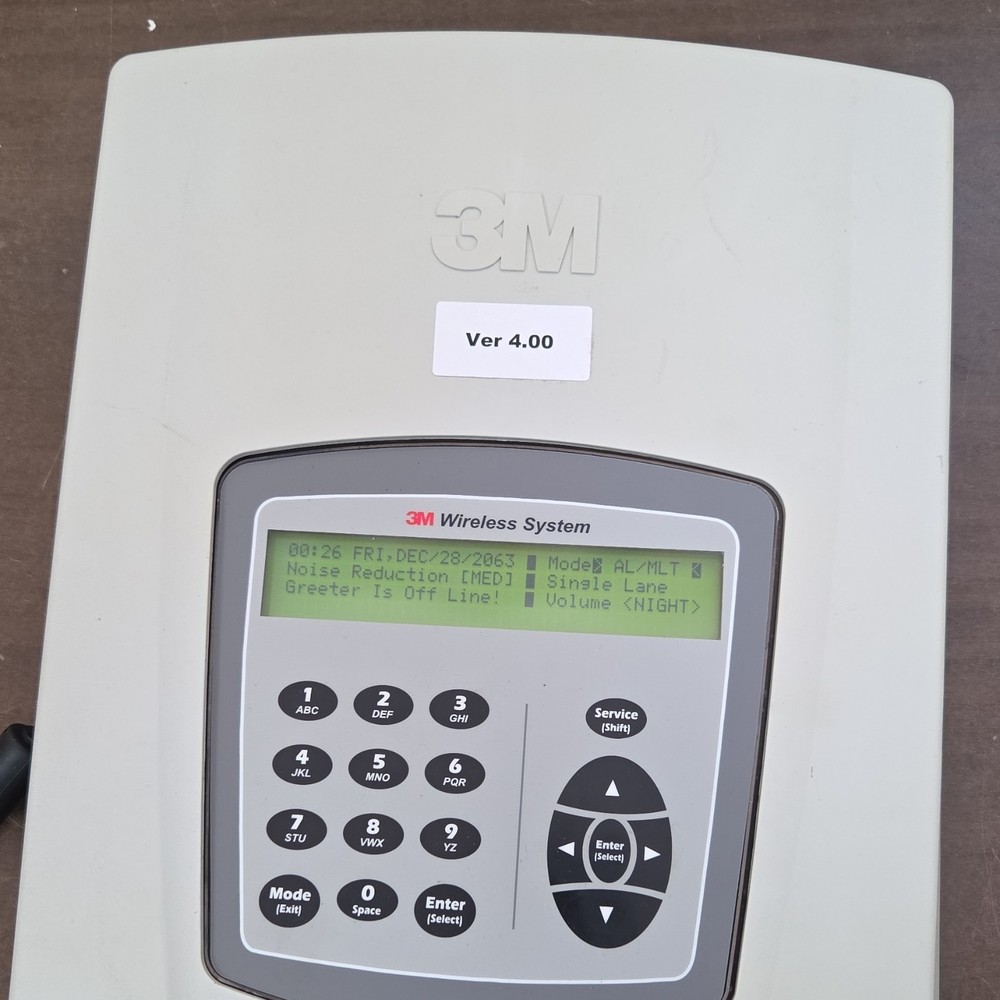 3M XT-1 Drive Thru system in used good working condition.