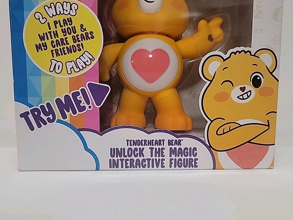 Care Bears Tenderheart Bear, Unlock The Magic Interactive Figure