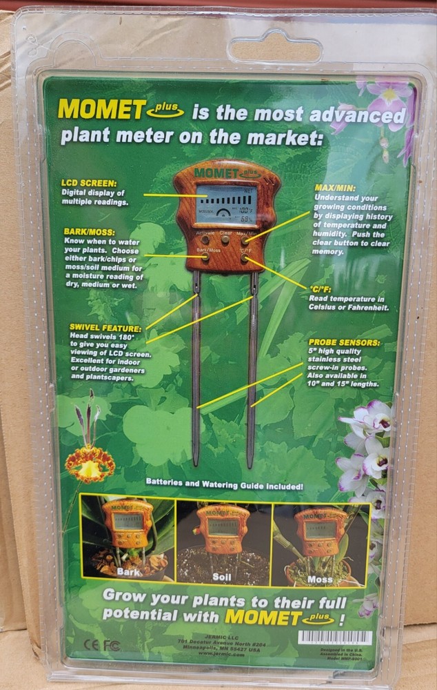 MOMET Plus - Moisture Meter plus Temperature & Humidity Gauge