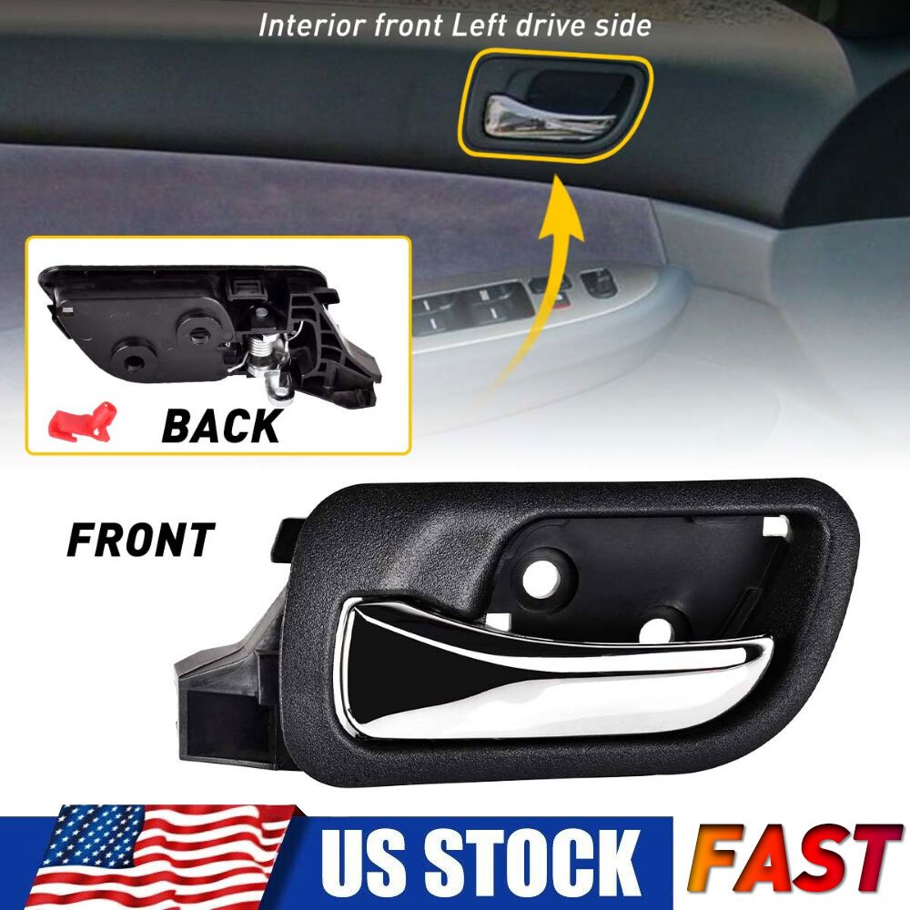 1x Inside Interior Front Door Handle Left Driver Side for Honda Accord 03-07 EAH