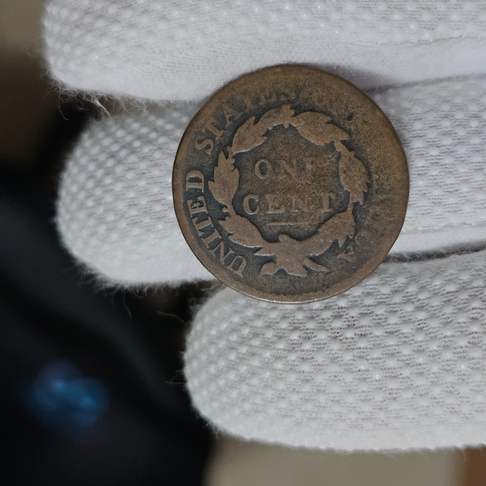1816 Large Cent N.2 Completely Rotated Reverse Rare Error Coin