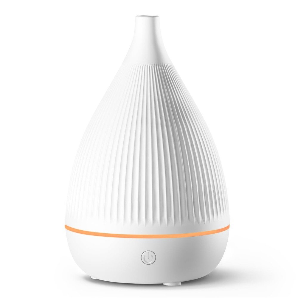 Ultrasonic Essential Oil Diffuser, Home Fragrance Aroma Diffuser with White