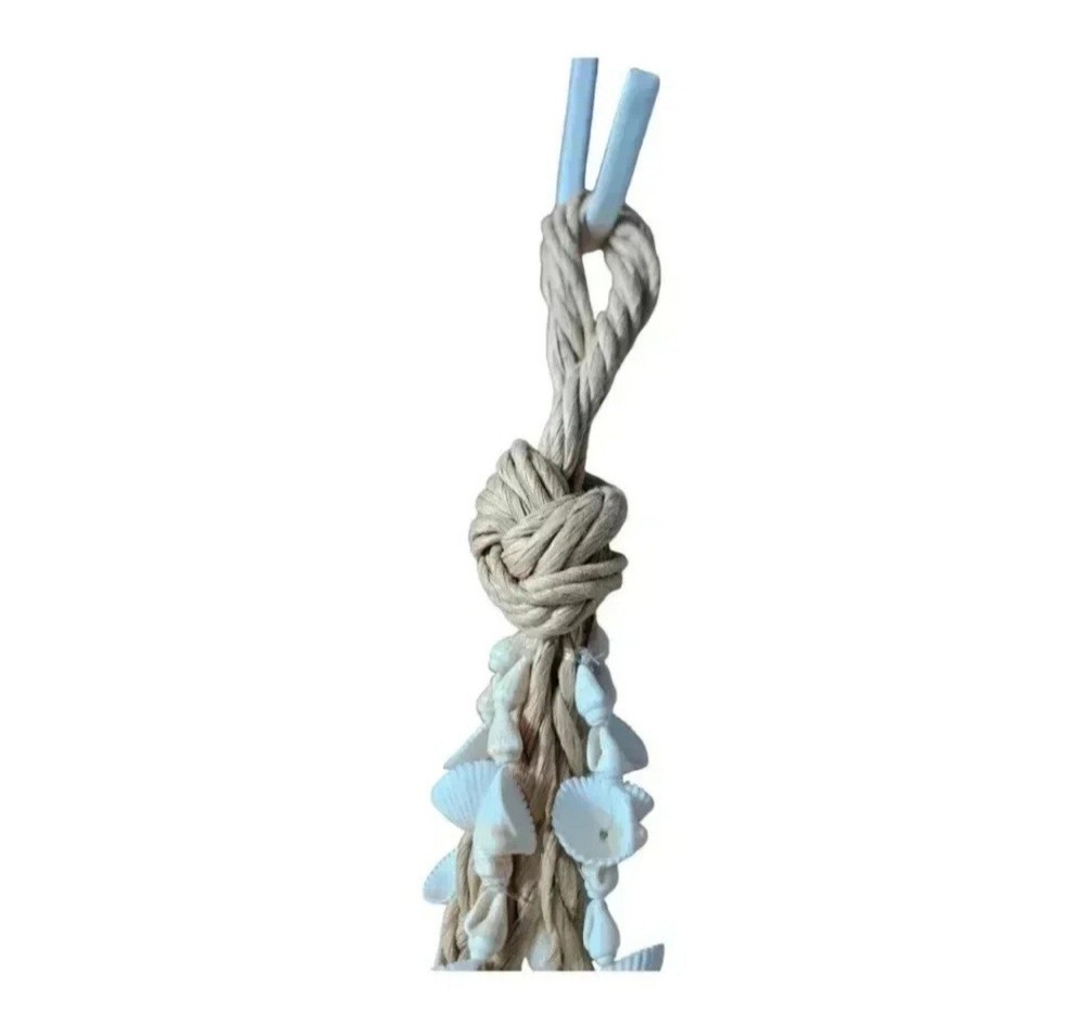 Small Seashell Hanging Planter