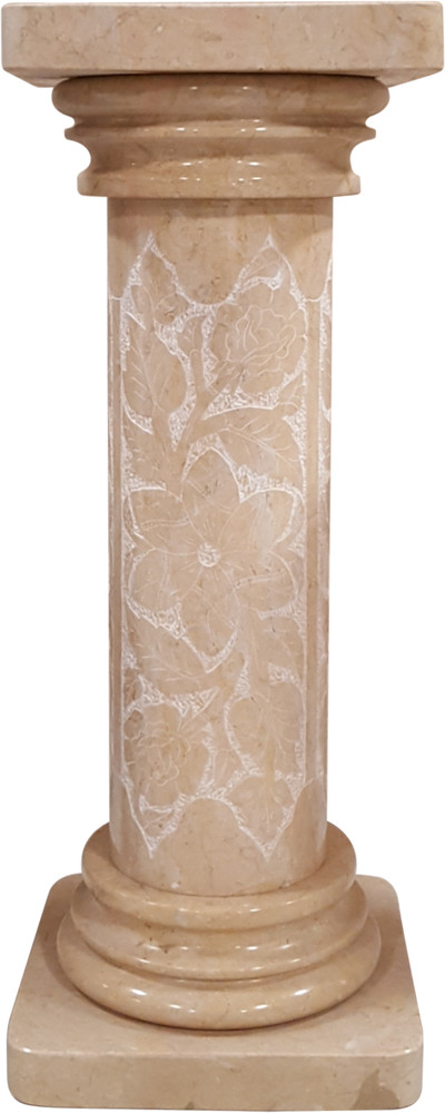 Solid Marble Pedestal Column 36" Tall. Pickup Only.