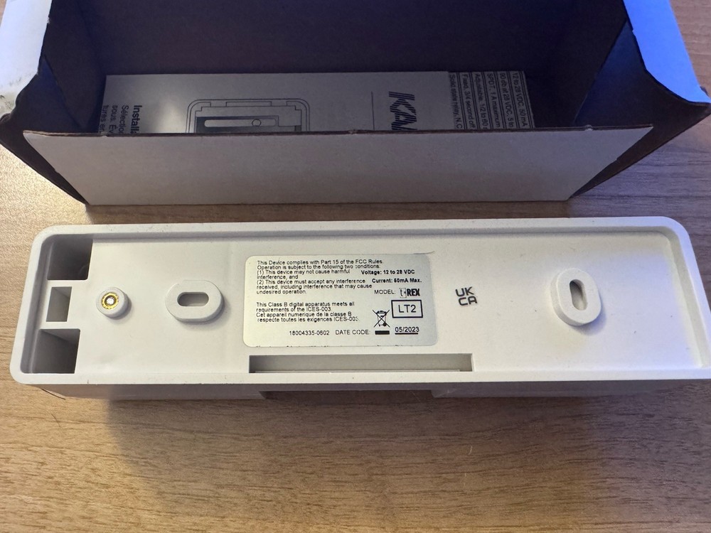 Kantech TREX-LT2 Exit Detector Tamper/Timer, White