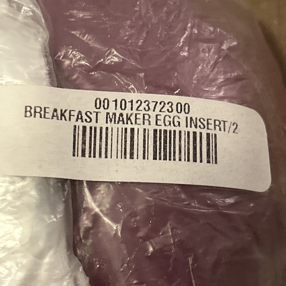 Breakfast Maker Egg Insert
