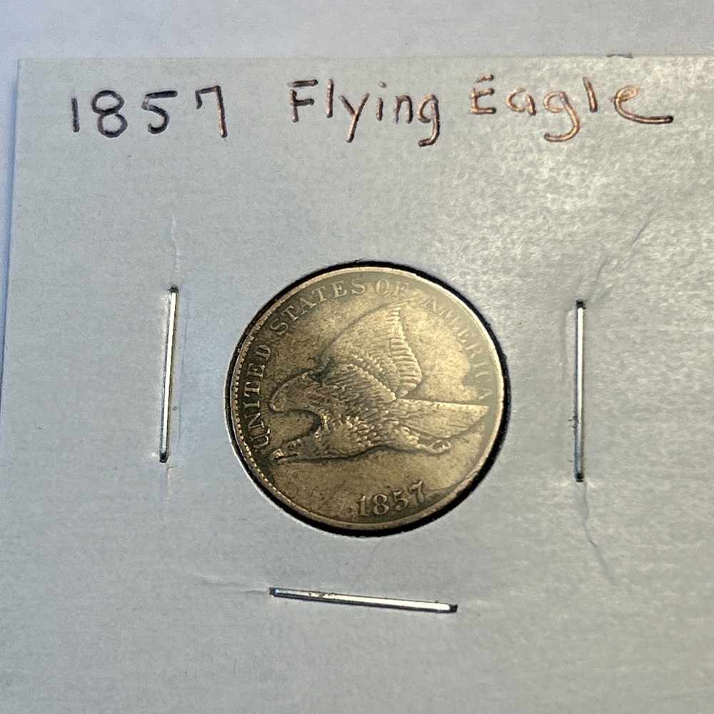 1857 Flying Eagle Cent Penny