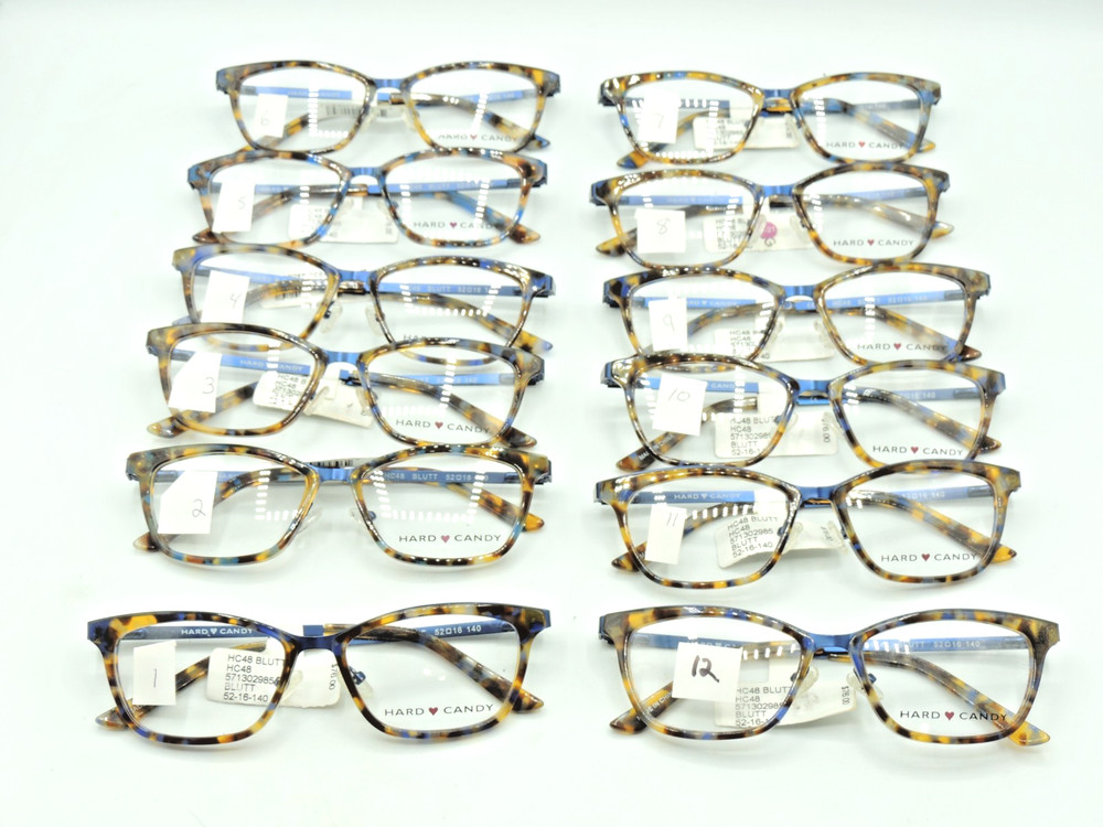 Hard Candy HC48 BLUTT Eyeglass Frame 52 16 140