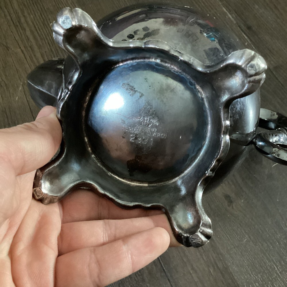 FB ROGERS VINTAGE SILVER PLATE COFFEE, TEAPOT