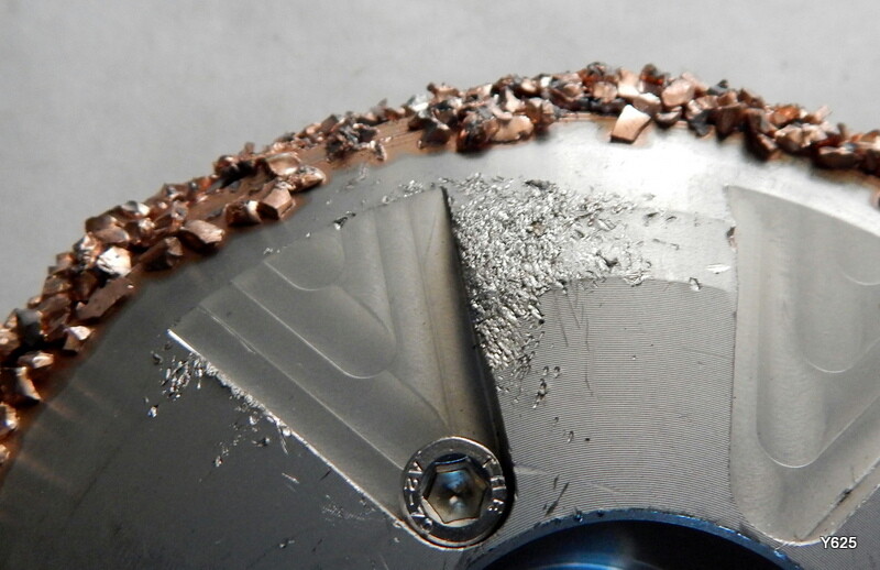 5/8" Triangle Bore Roughing Disc Possibly Carbide 5-1/2" O.D.