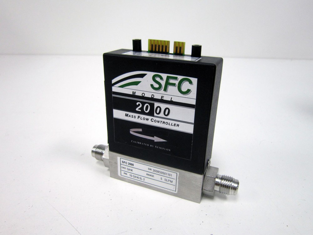 SFC 2000 MASS FLOW CONTROLLER MFC 10-SiH4-5L-2 5 SLPM SILANE SiH4