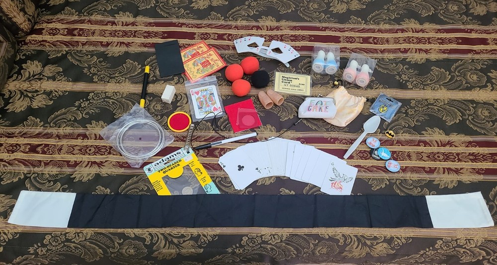 Huge Cool Magic Drawer Lot Magic Mentalism Tricks