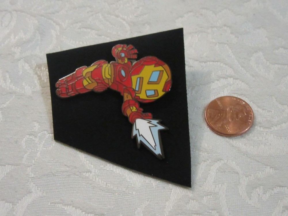 Marvel Made Reed Pop SDCC 2020 Exclusive Skottie Young Pin Iron Man