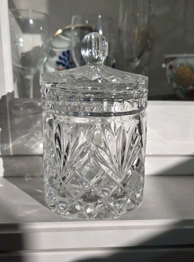 Coventry Crystal Glass Candy Jar