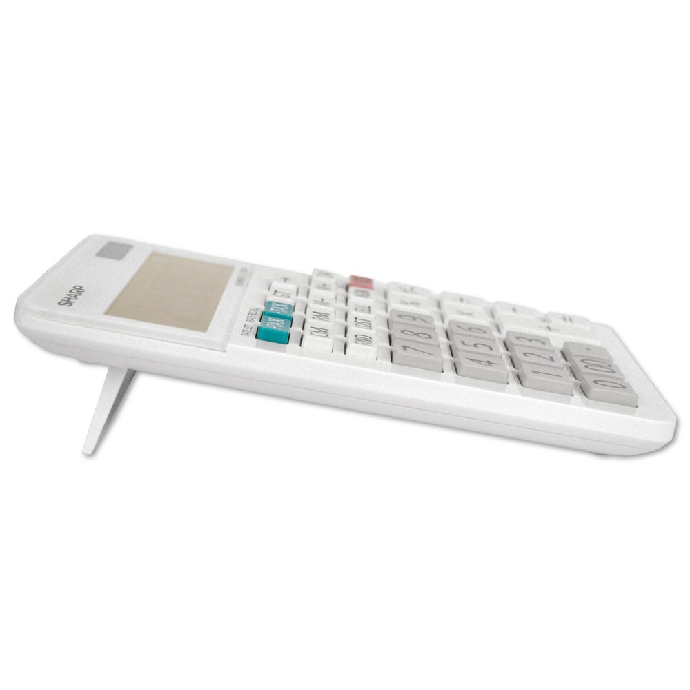 Sharp® EL-334W Large Desktop Calculator, 12-Digit LCD