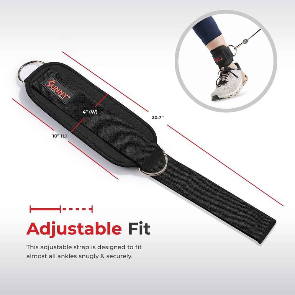 Multi-Function Workout Ankle Straps (Pair) - NO. 091