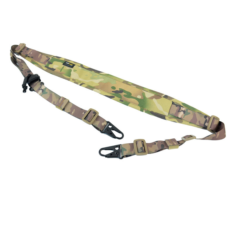 Tactical Hunitng 2 Point Sling Belt Quick Adjust Shoulder Strap with Hook