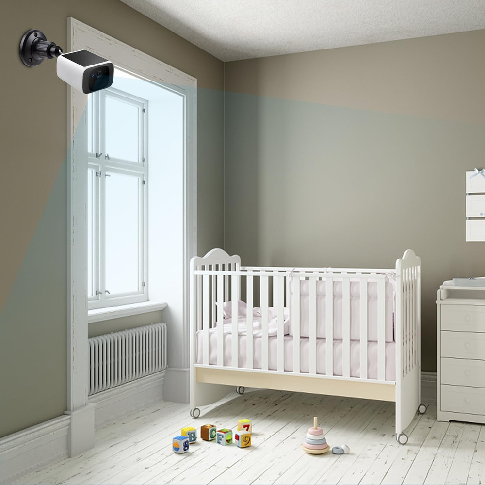 4Pack Eufy Camera Mount, Adjustable Wall Mount Compatible with Eufycam 2C/2C, 2/