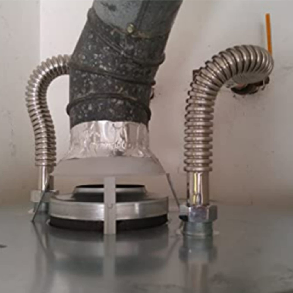 24inch Stainless Steel Corrugated Water Heater Connector Flexible for Female ...