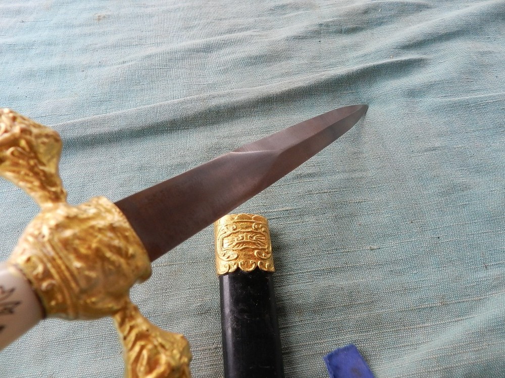 Elaborate Fraternity Dagger