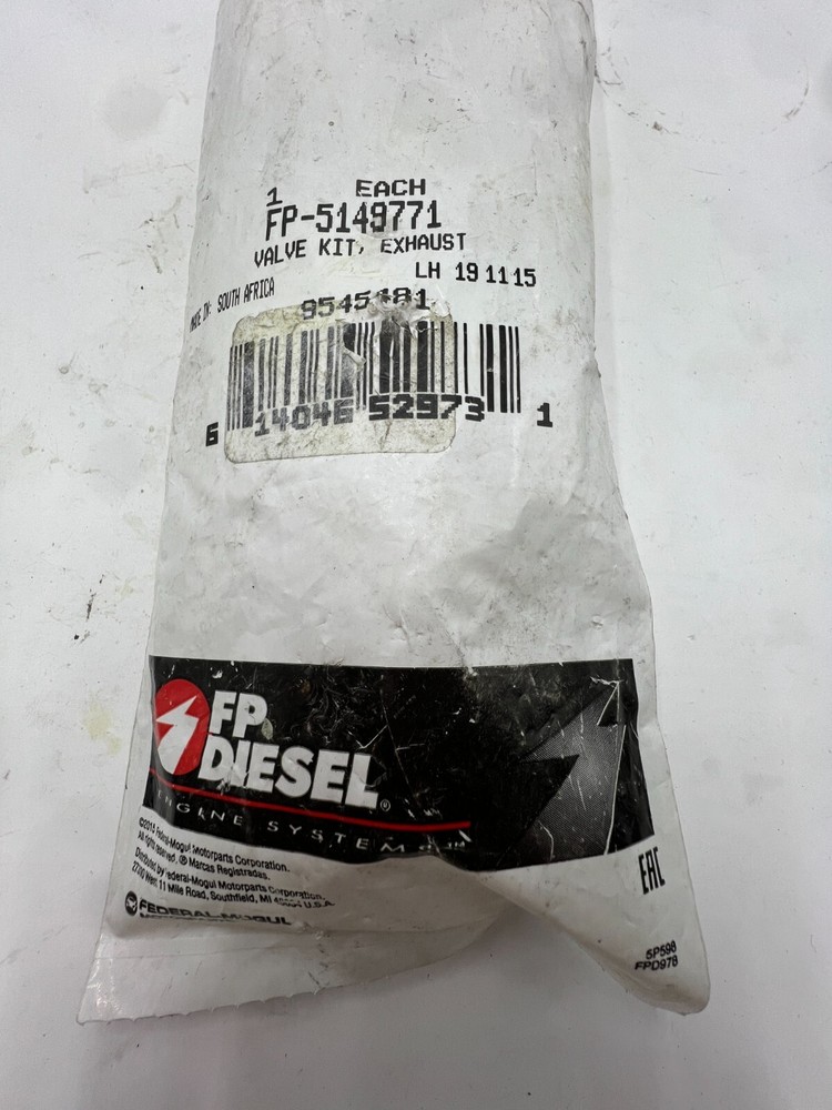 FP Diesel FP-5149771 Exhaust Valve