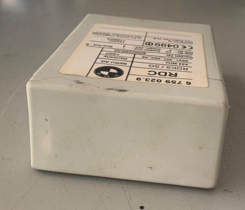 BMW E46 E39 E38 E53 X5 RDC TYRE PRESSURE CONTROL MODULE 6759023.9 USED OEM