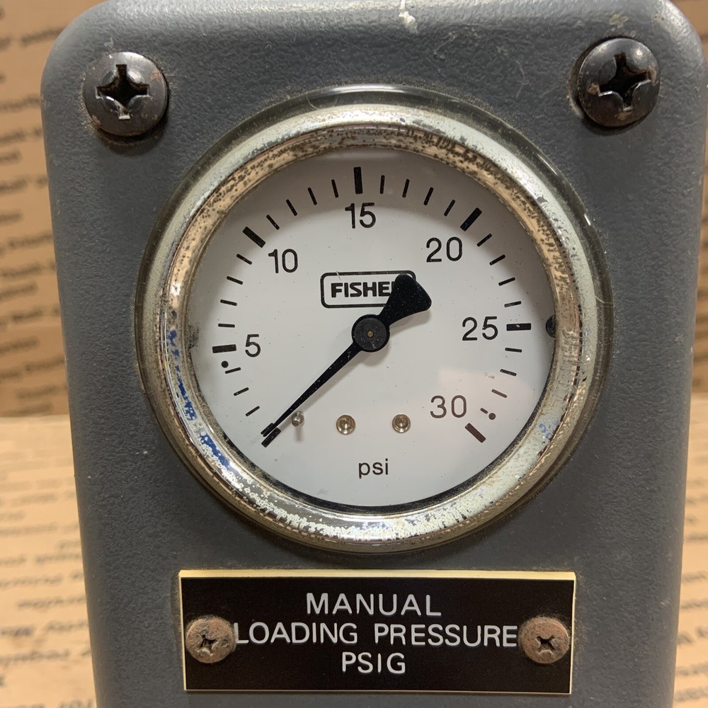 Fisher 670 Manual Loading Pressure Controller 0-30 Psi