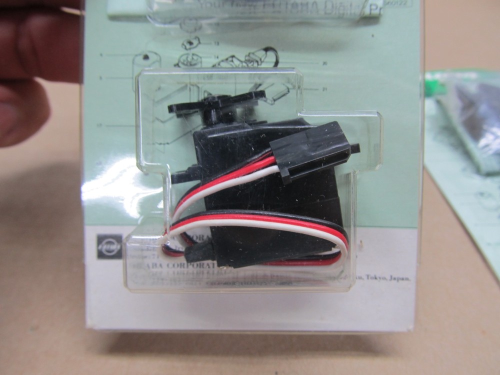 Three Futaba FP-S133 Micro Servos