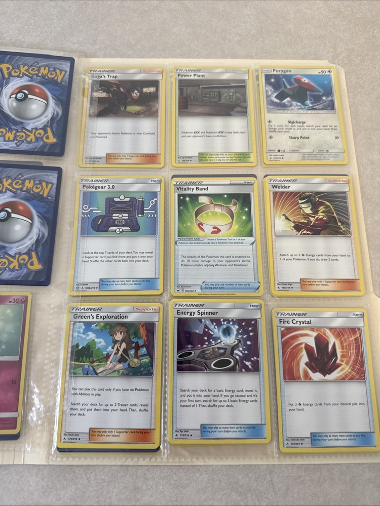 Pokemon Burning Shadows Base Set Lot