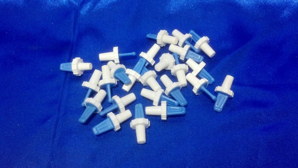 24ea # 9 HDPE Polyethylene Stopper Stoppers