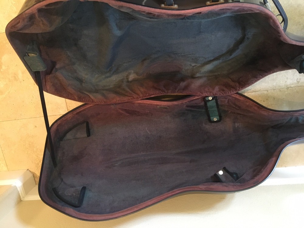 Gewa Vintage 4/4 Cello Case Polycarbonate Brown