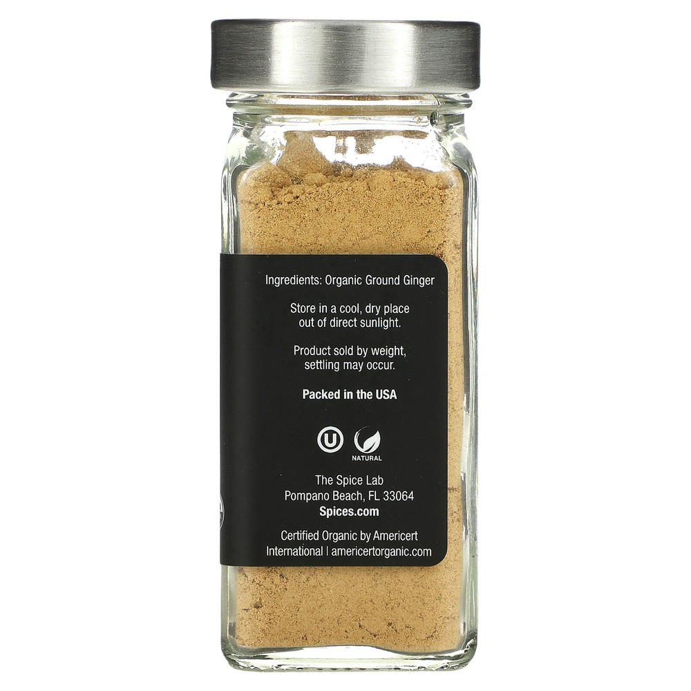 Organic Ground Ginger, 1.5 oz (42 g)