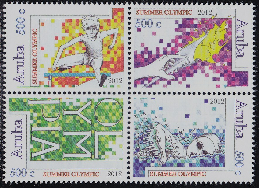 Arubu Issue 2012 (598-601) Olympics