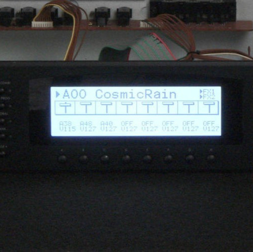 Korg 01R/W High Brightness White LED Backlight LCD Display Replacement New