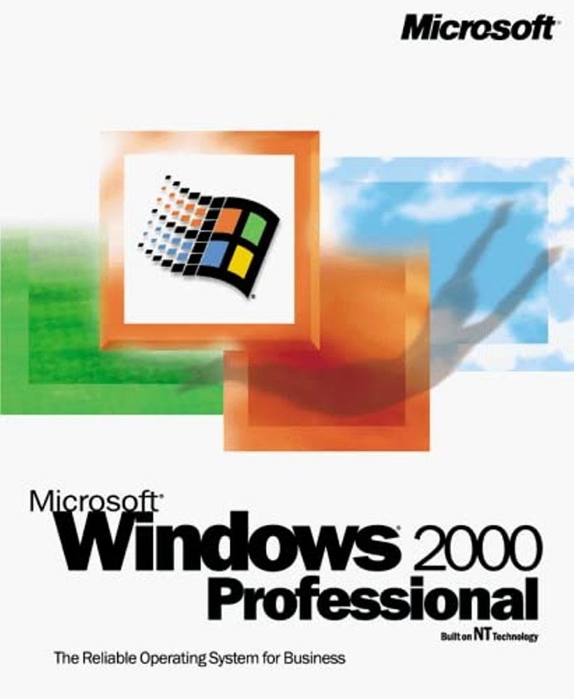 Windows 2000 Professional & Server Editions Full Version w/ 2 Keys Italian