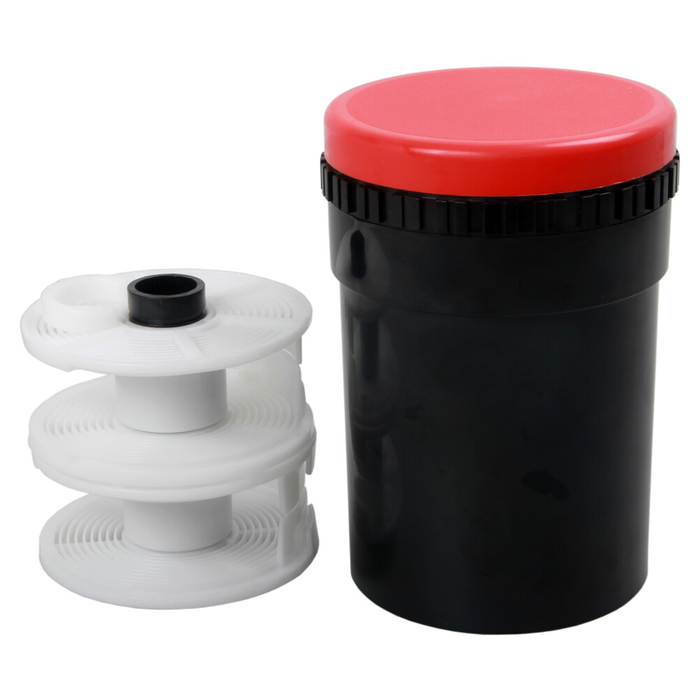 Film Developing Tank Spiral Reel Changing Bag Processing 135 120 4x5 BW Negative