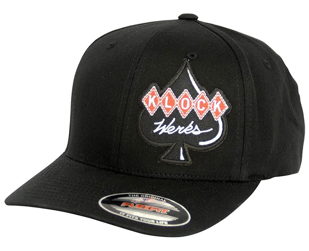 Klock Werks Logo Flexfit Hat Black/Red