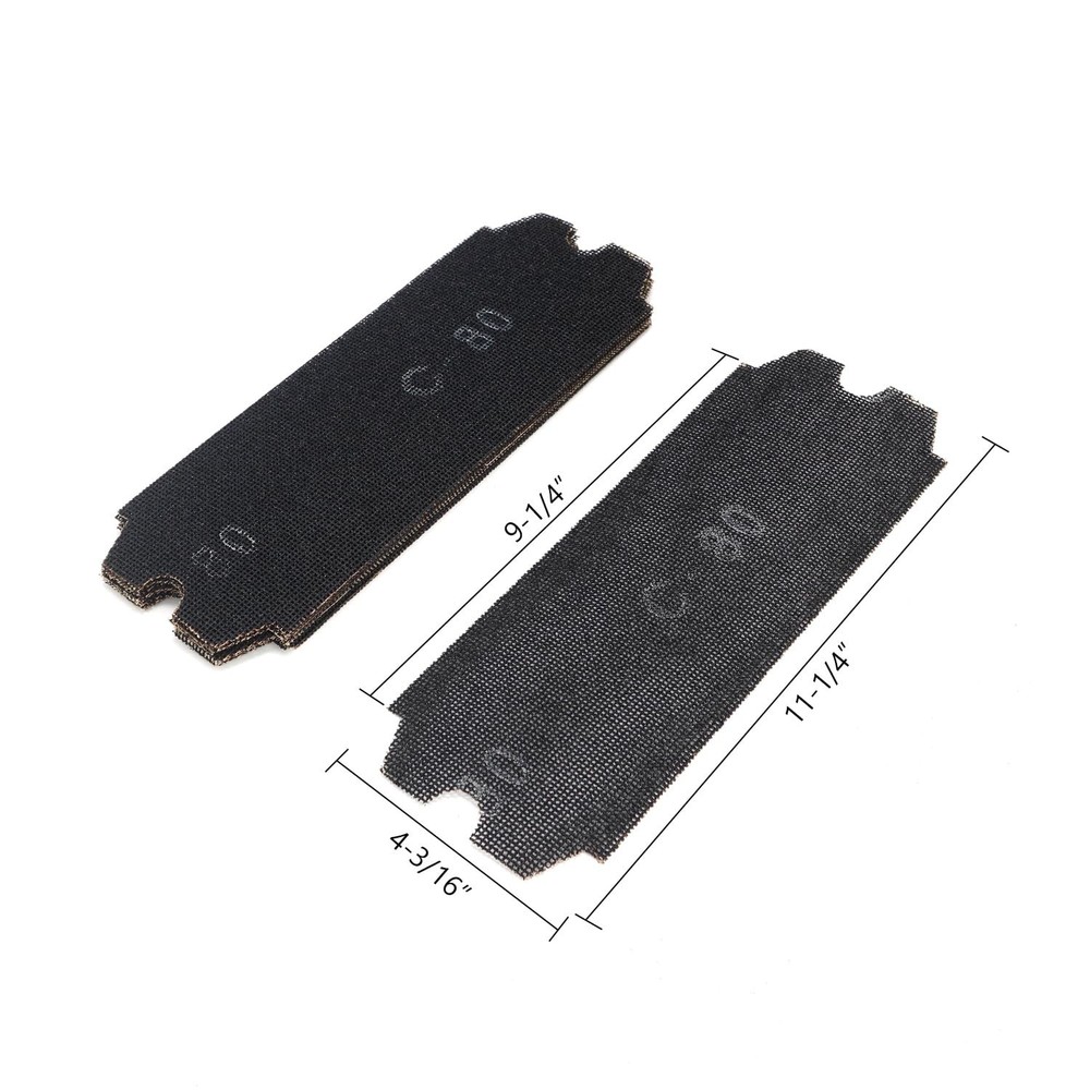 Professional Double-Sided 18 PC Drywall Sanding Sheets - Convenient Mesh Design