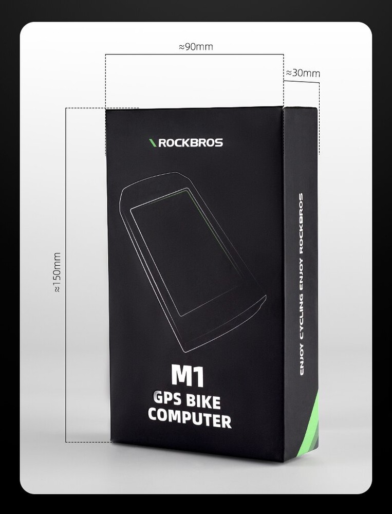ROCKBROS Bicycle Computer M1 GPS ANT Bluetooth Wireless Rainproof Cadence Sensor