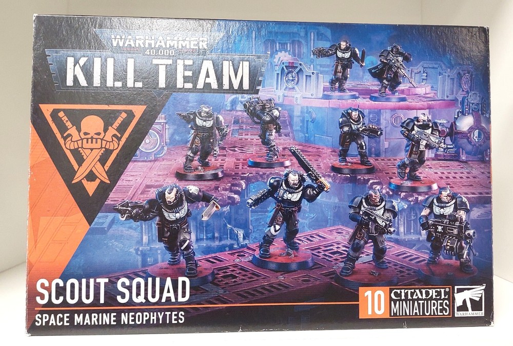 Warhammer Kill Team SCOUT SQUAD SPACE MARINES NEOPHYTES single models