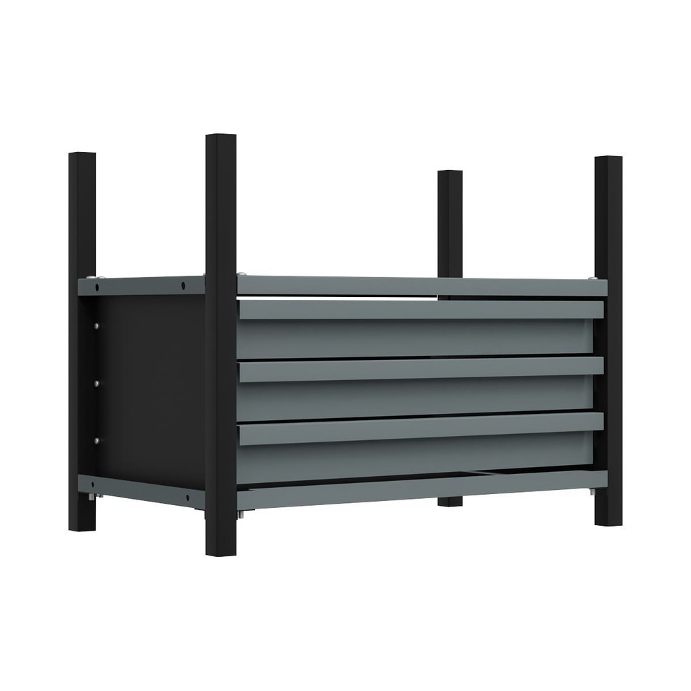 Sealey Modular Racking Mid Unit 3 Drawers 1 Shelf Tool Storage 580mm