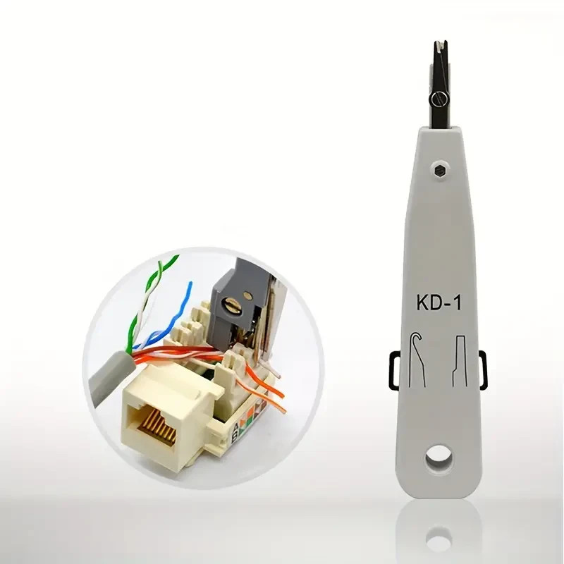 RJ11 RJ45 Crimping Tool Punch Down Tool – Network Punch Down Tool KD-1