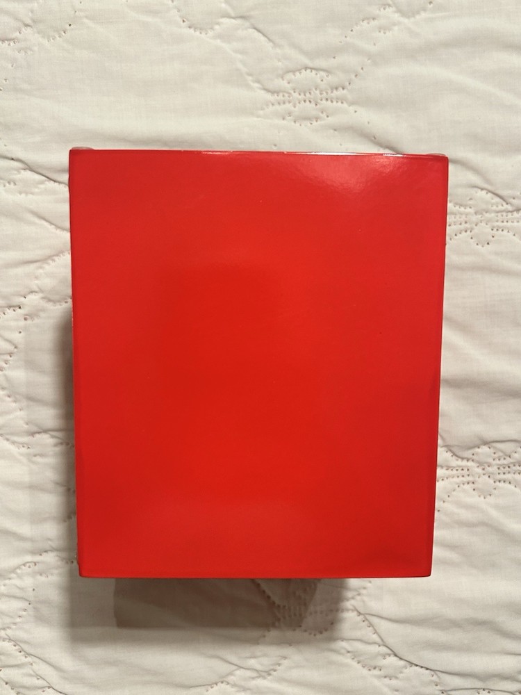 Jonathan Adler Tissue Box Cover Red